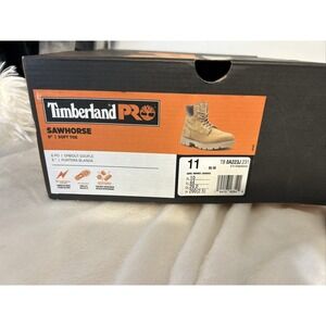 NEW Men's Boots Timberland PRO Sawhorse 6" Composite Safety Toe (M 11)new In Box